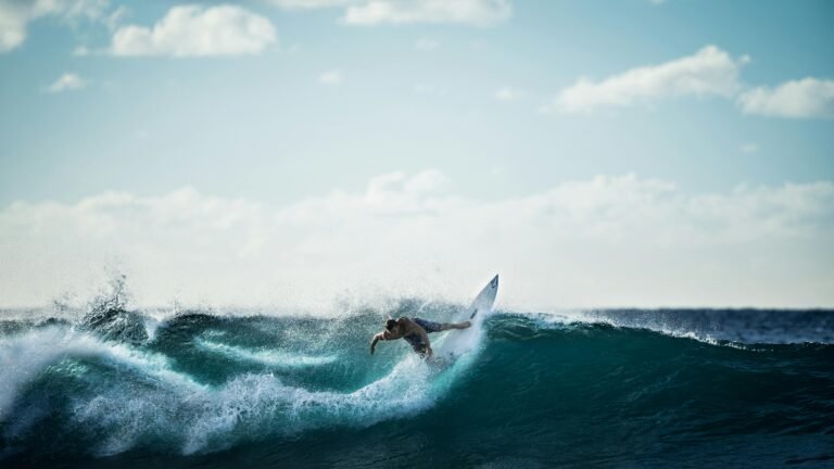 Surfing in Portugal