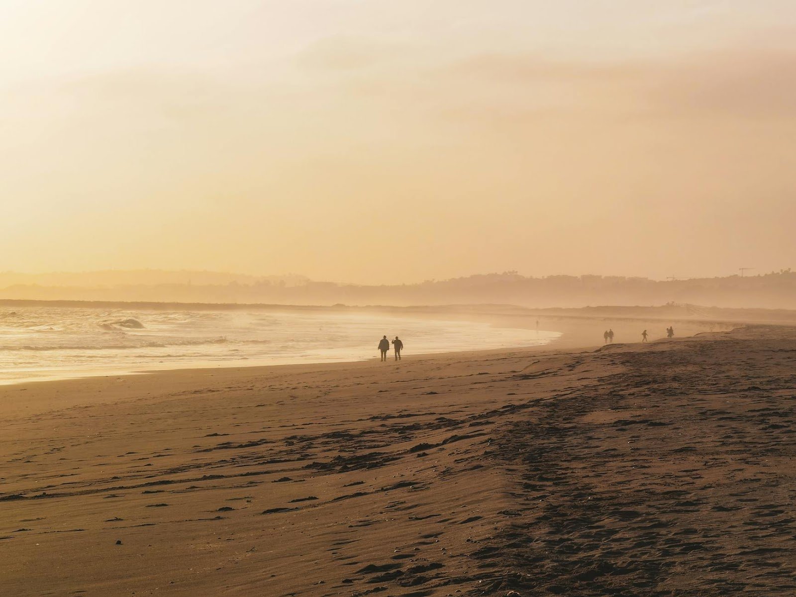 https://www.pexels.com/photo/people-walking-on-beach-during-sunset-11574482/